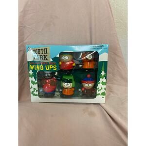 NEW Vintage 1998 South Park Collector's Pack Wind Up Toys Chef Kenny Lot of 5
